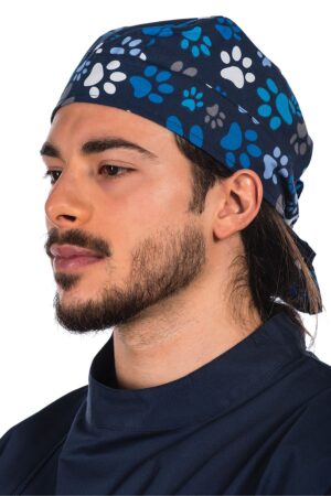 bandana cuffietta fantasia zampette