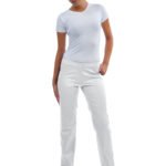 Pantalone Romina bianco - 100% cotone