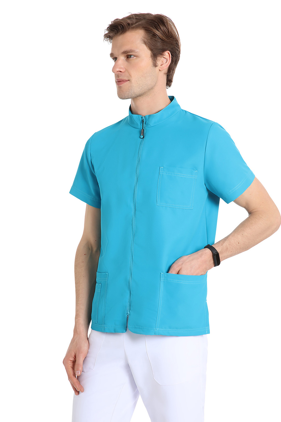 quick_medical_divisa_professionale_casacca_next_zip_corta_turchese_1b_uomo