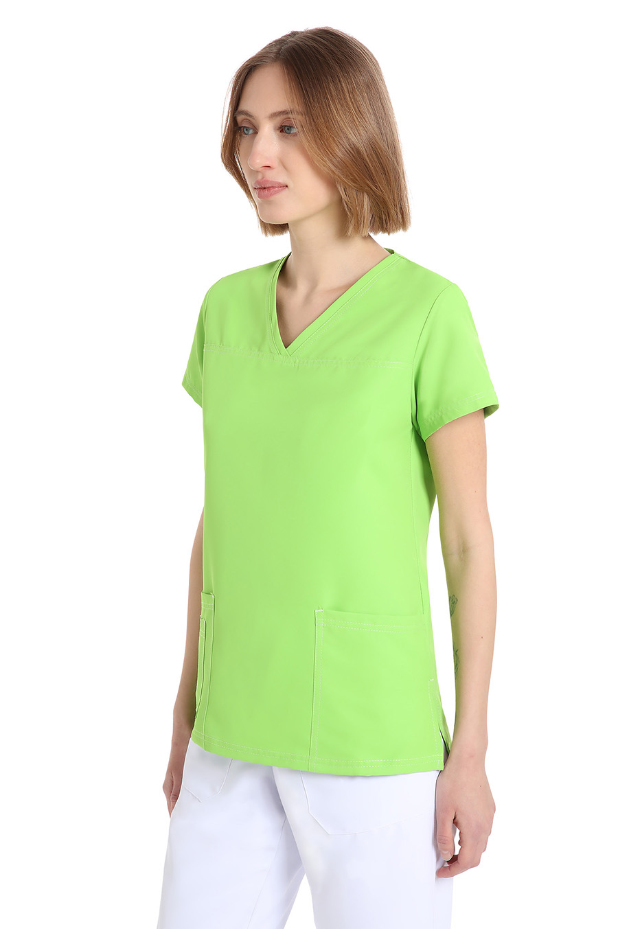 quick_medical_divisa_professionale_casacca_power_corta_verde_mela_2_donna