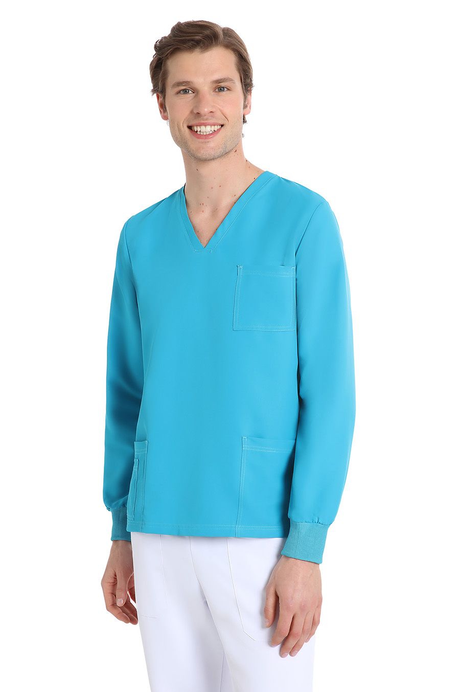 quick_medical_divisa_professionale_casacca_smart_lunga_turchese_1_uomo_unisex