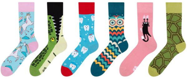Calzini Divertenti Con Motivo Sigaro, Cotone Colorato, Unisex, Comodi E Antiodore, Vari Colori