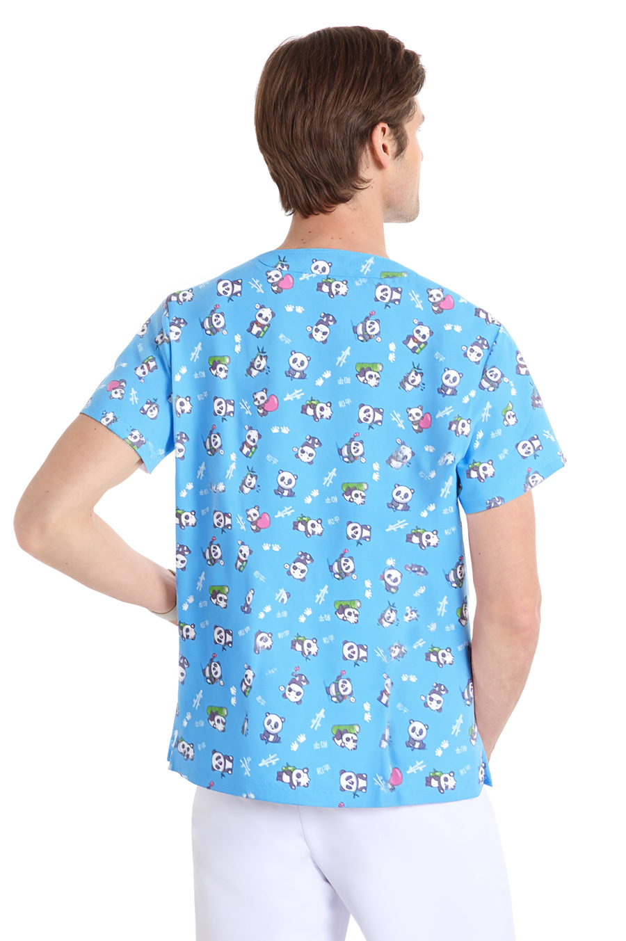 Quik Medical Uniform NO stiro - casacca sanitaria unisex Smart fantasia Panda